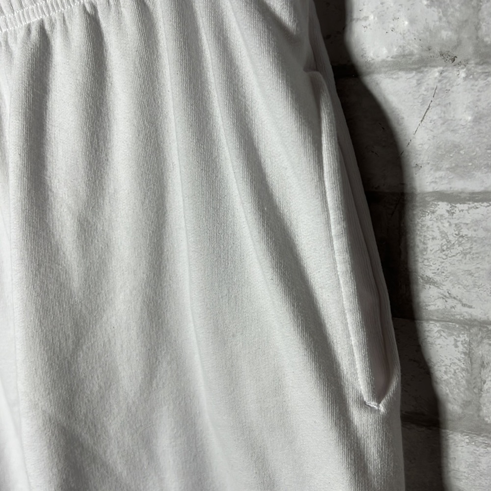 Pink Victoria’s Secret white spellout sweatpants size large - Picture 5 of 10